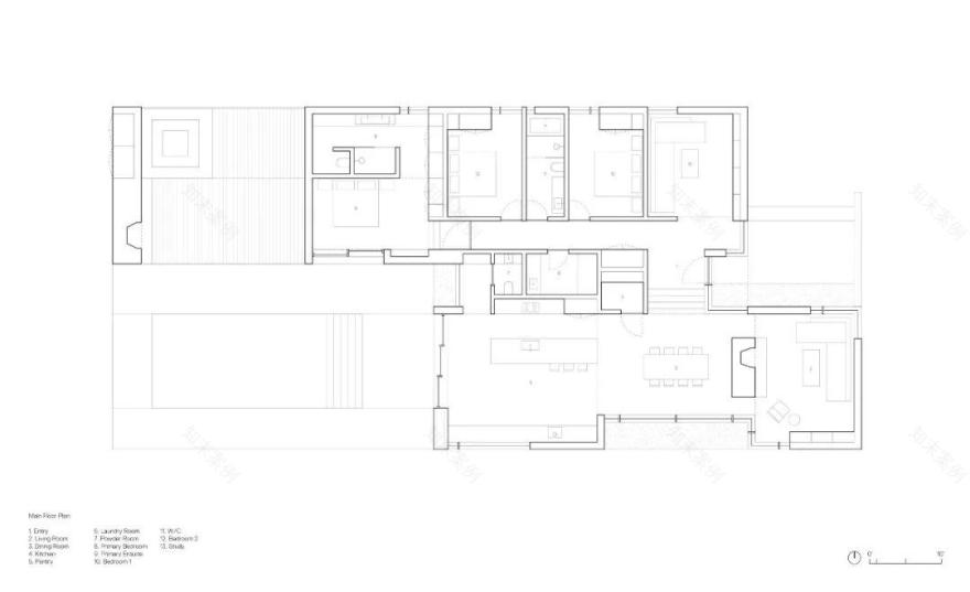 泳池房丨line architects-105