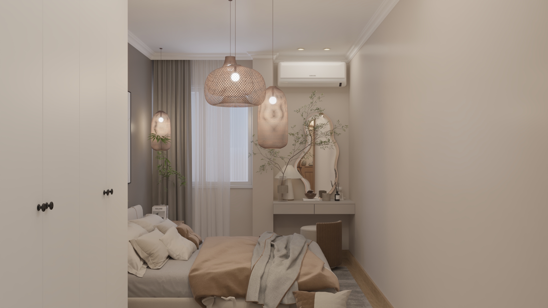 Apartment Boho Style at Saba Basha Alexandria-22