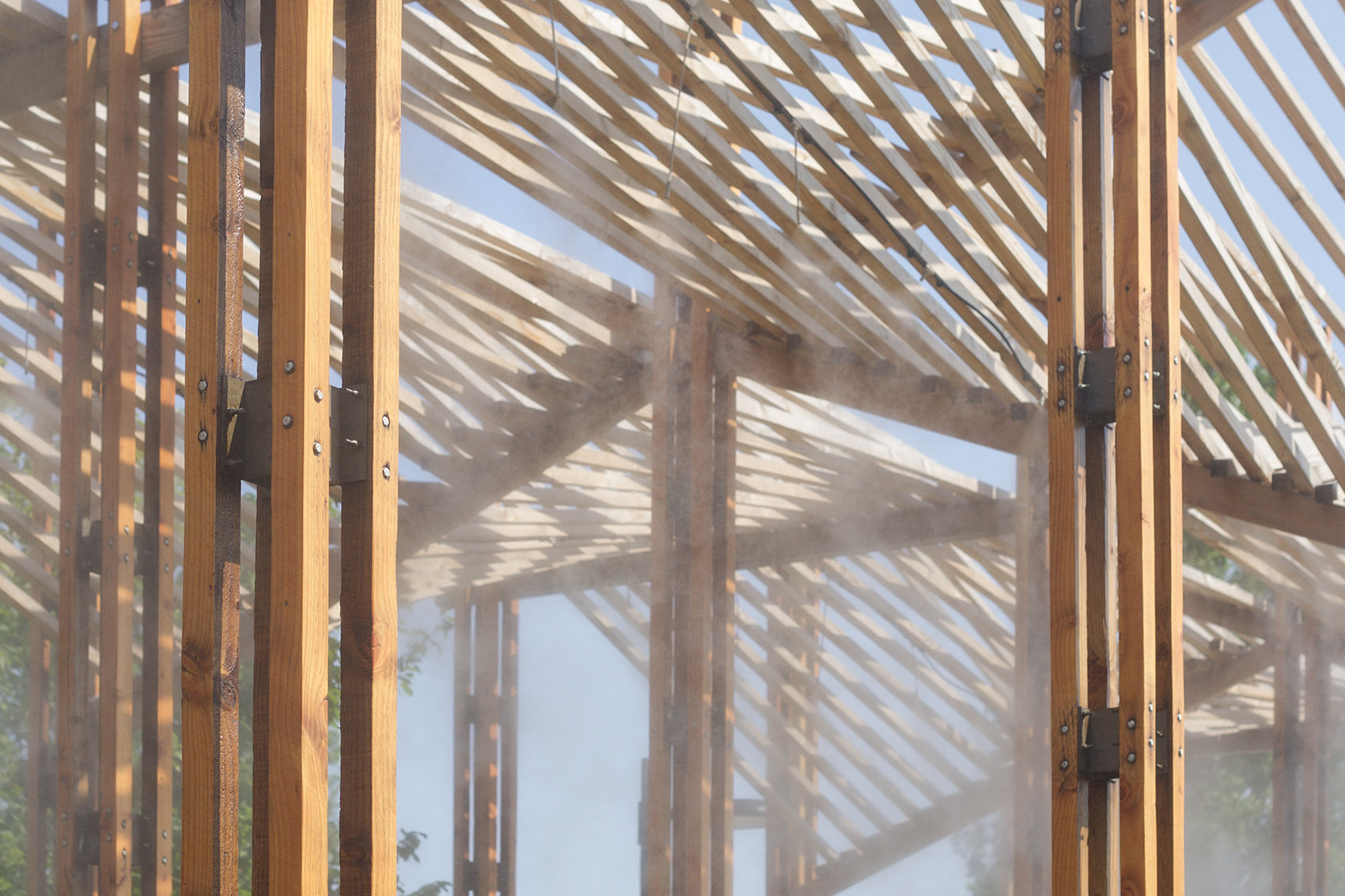 Murs à pêches 游泳池前院景观装置丨法国巴黎丨Collective Parenthèse 事务所-42