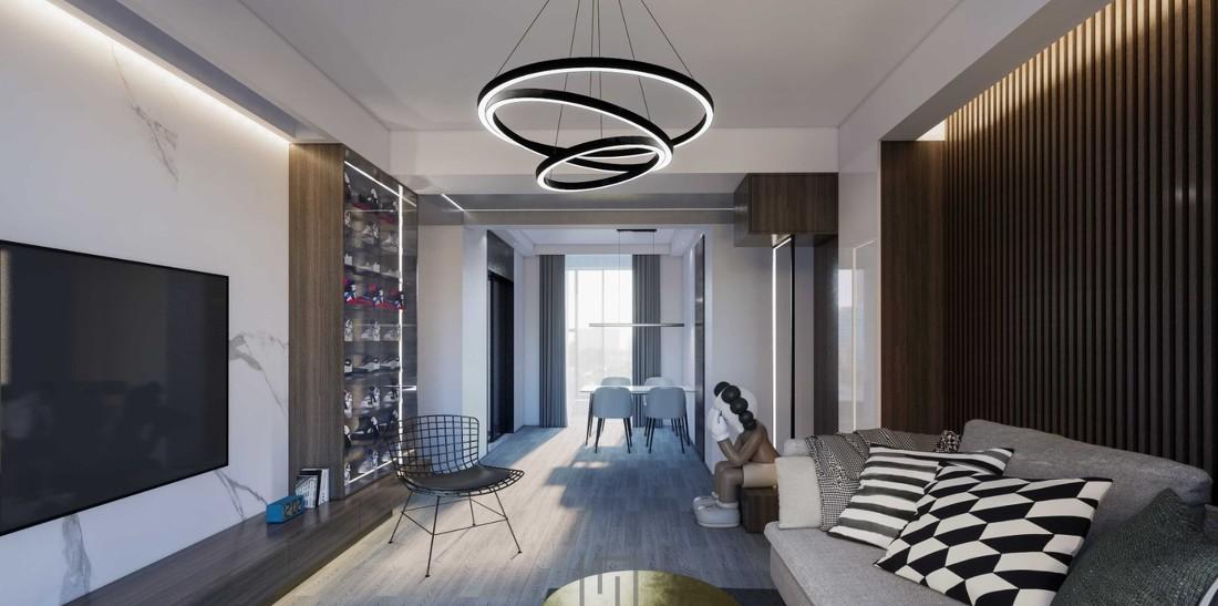 
80m²平层公寓 有温度的三口亲子之家 -5