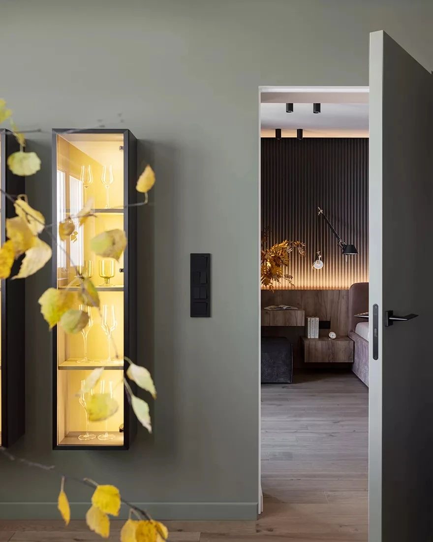 81㎡独居男人的现代空间设计-18