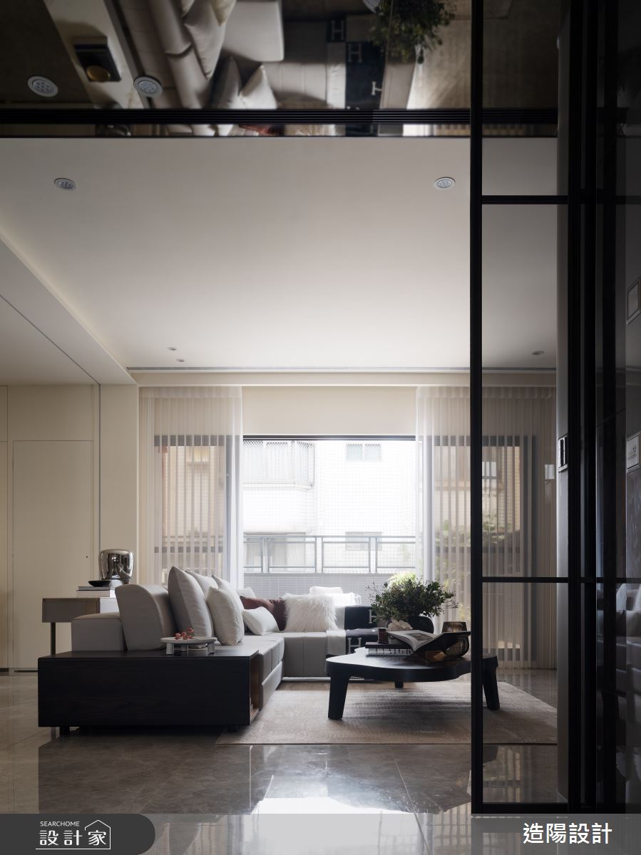 造陽·霽景重陽·現代風·85坪設計案例丨造陽設計-5