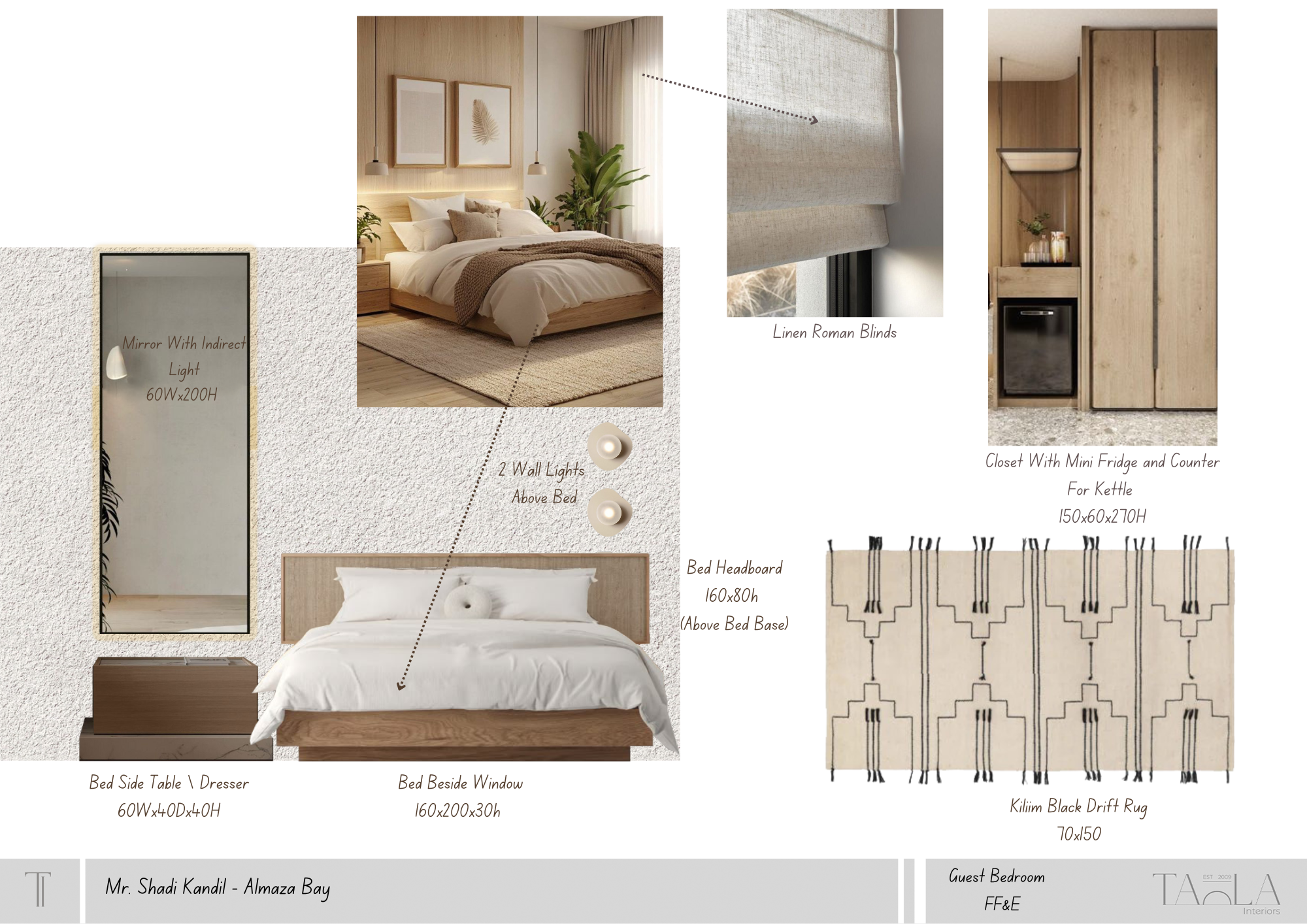 SK Almaza Bay 卧室软装搭配方案-5