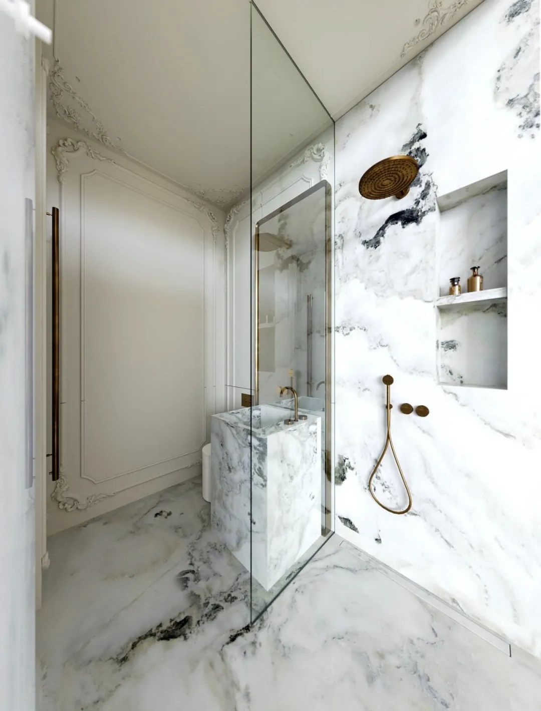 现代轻奢公寓设计丨Konstantin Kildinov-30