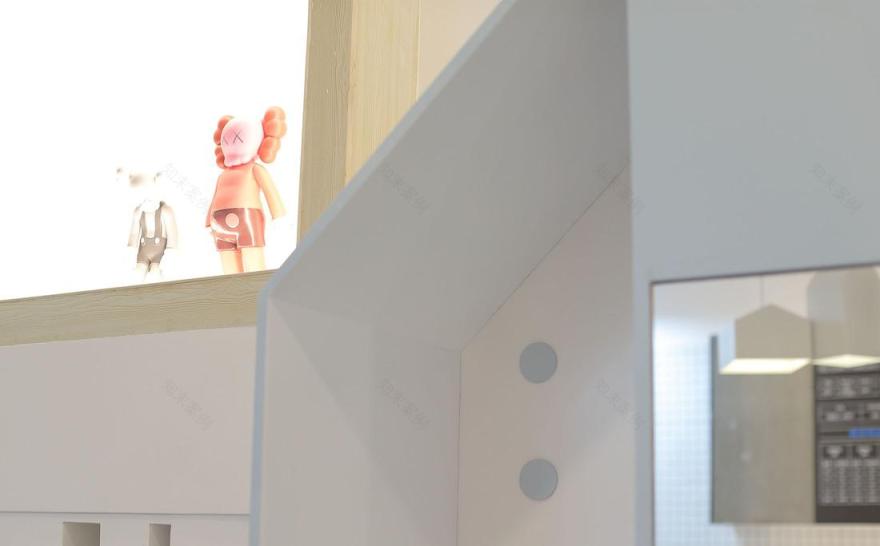 斑马线儿童理发品牌终端空间设计-34