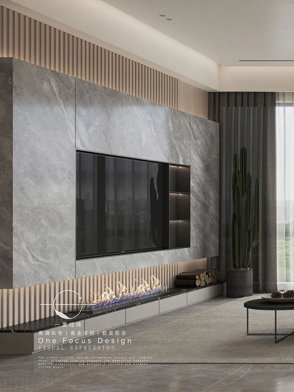 深圳新婚夫妇大平层现代轻奢家居设计丨中国深圳丨一度经纬-8