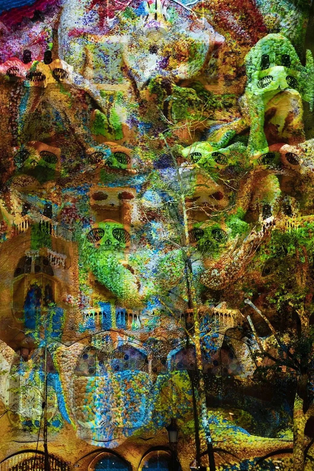 高迪·数字艺术 · 巴特罗之家奇幻3D Mapping-8