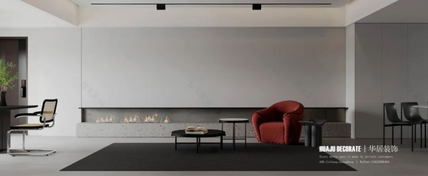 东方首府 · 自然主义的三房两厅装修设计丨林烨-15