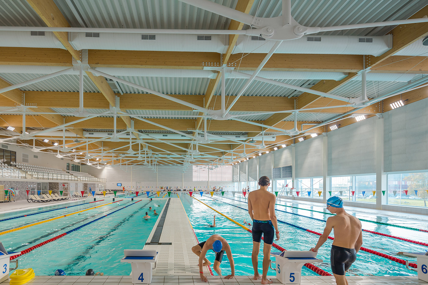 漂浮在立陶宛的海浪之上——克莱佩达游泳中心-8