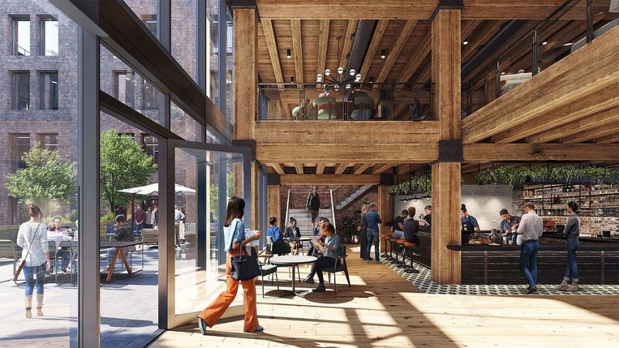 "历史仓库的现代重生——Gensler 的 Terminal Warehouse 项目"-1