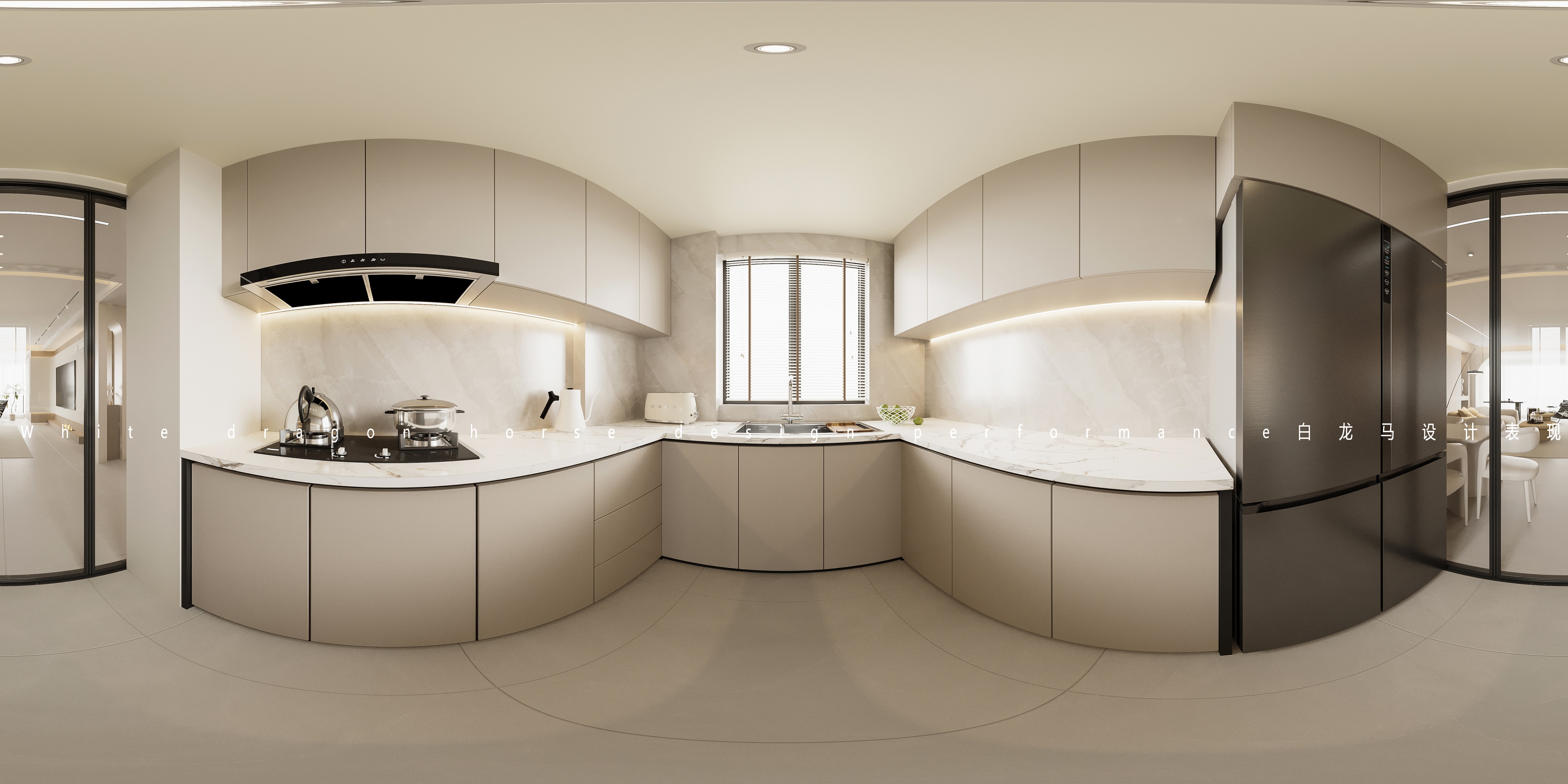 极简奶油风——白龙马效果图-6