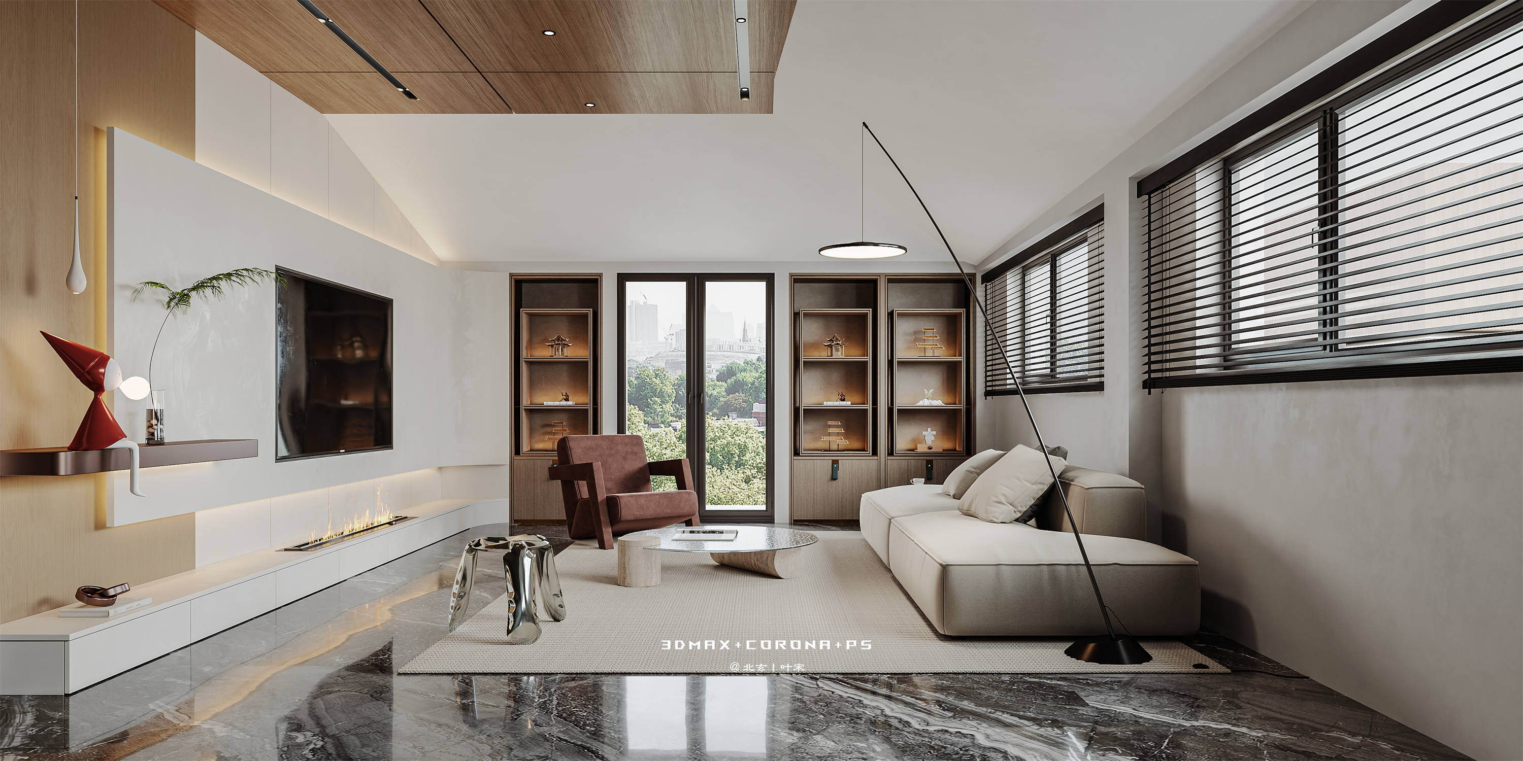 意式轻奢风别墅设计-15