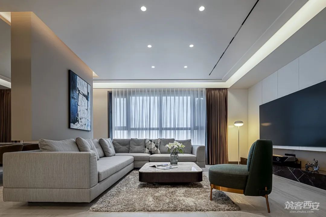 自由领地 · 90后屋主的私宅大平层设计丨中国西安丨郭敏杰设计团队-20