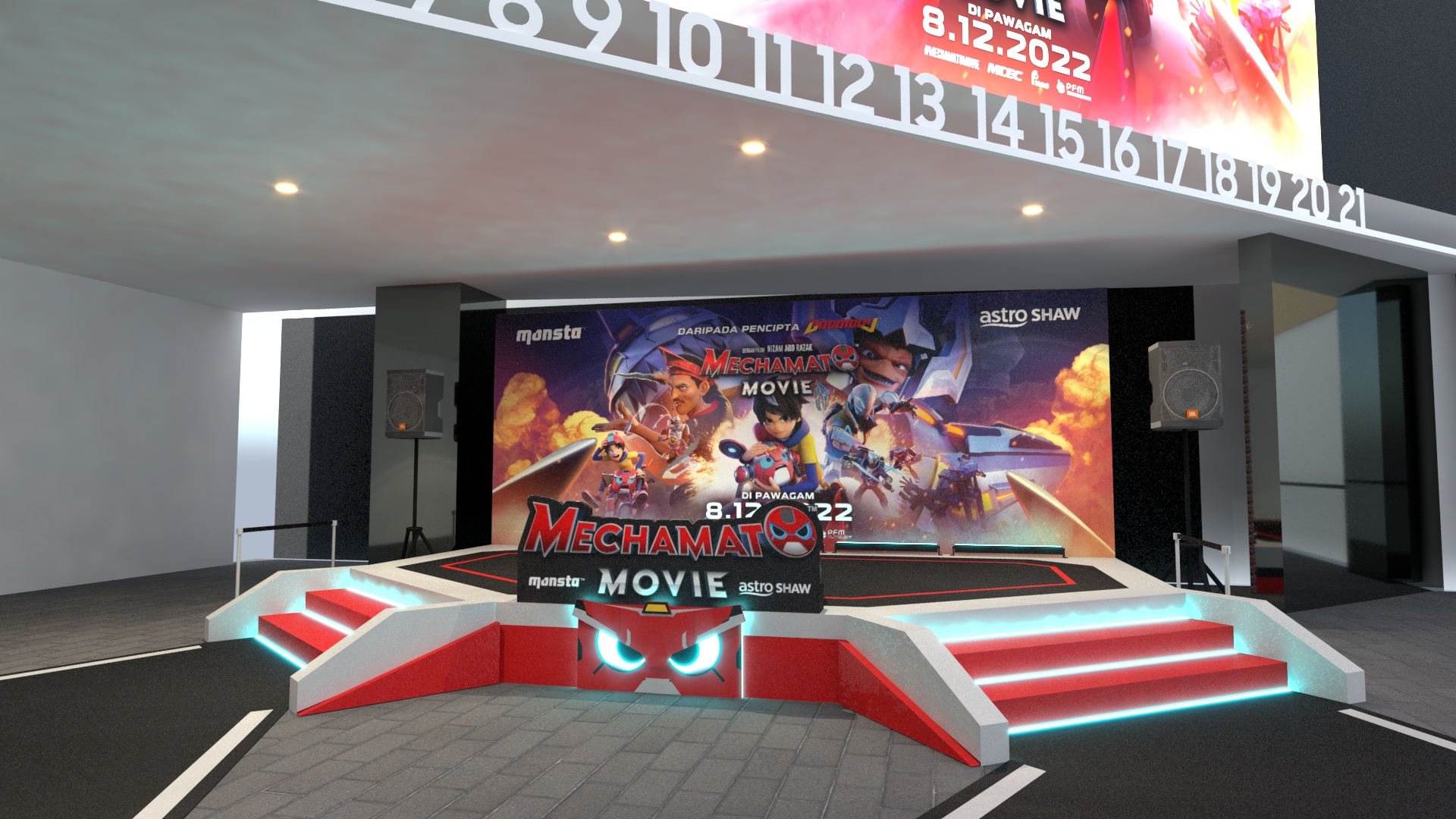 Mechamato@GSC 电影院 3D 设计丨Teo Ee Sean-9