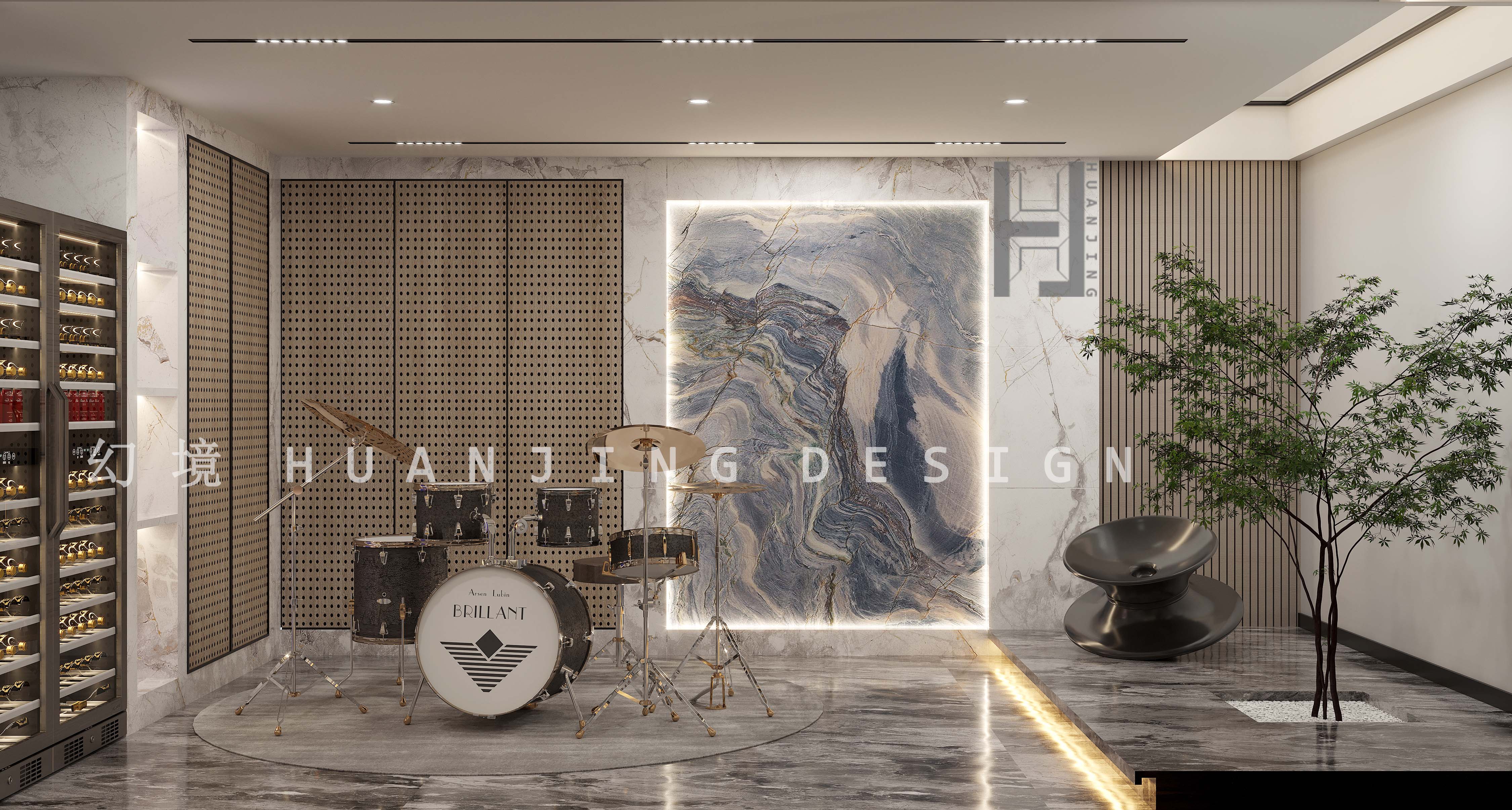 湖州大排屋全屋 3D 效果设计丨中国湖州丨幻境视觉-9