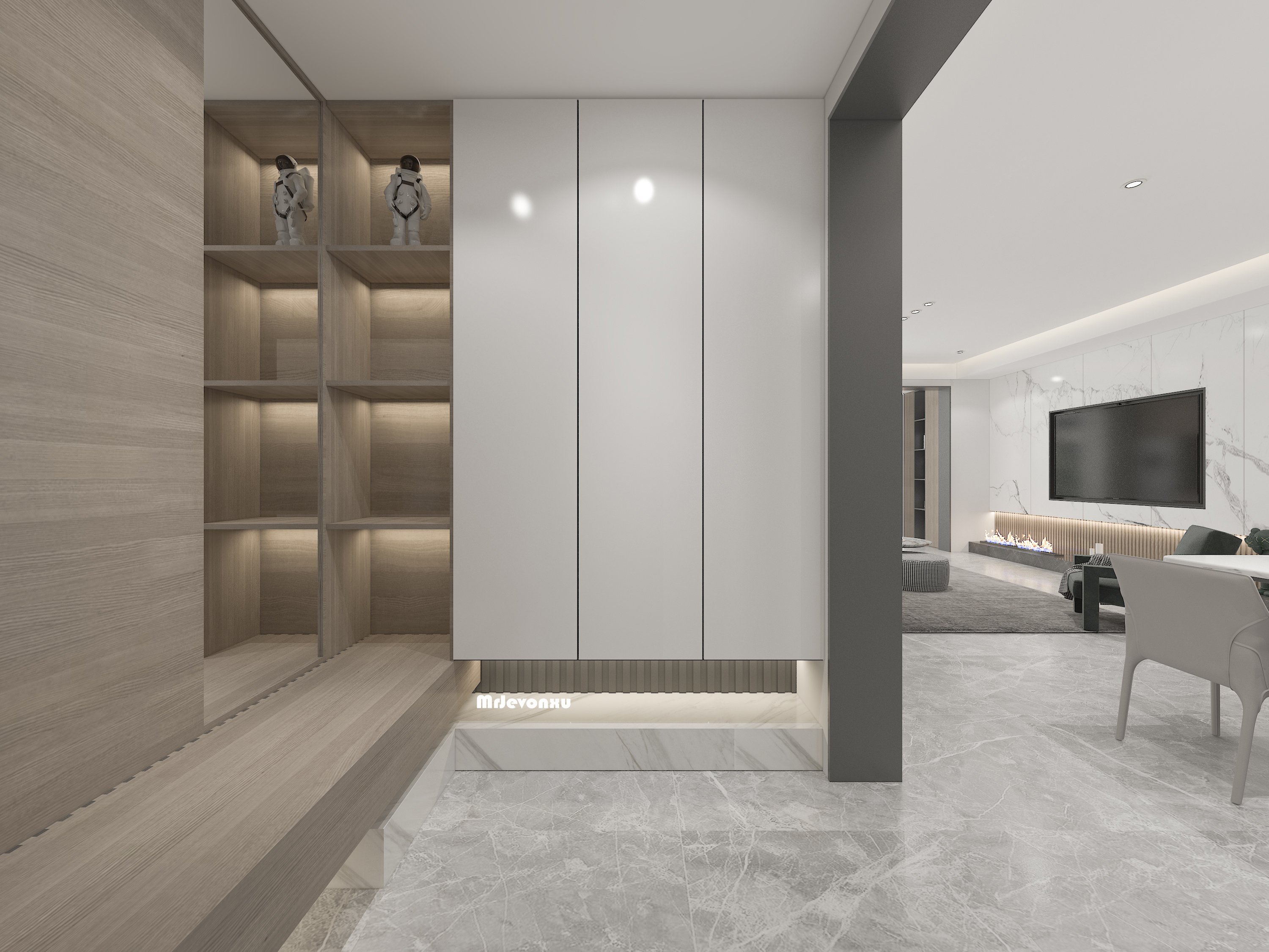 长沙现代极简家居设计丨中国长沙丨徐先生-2