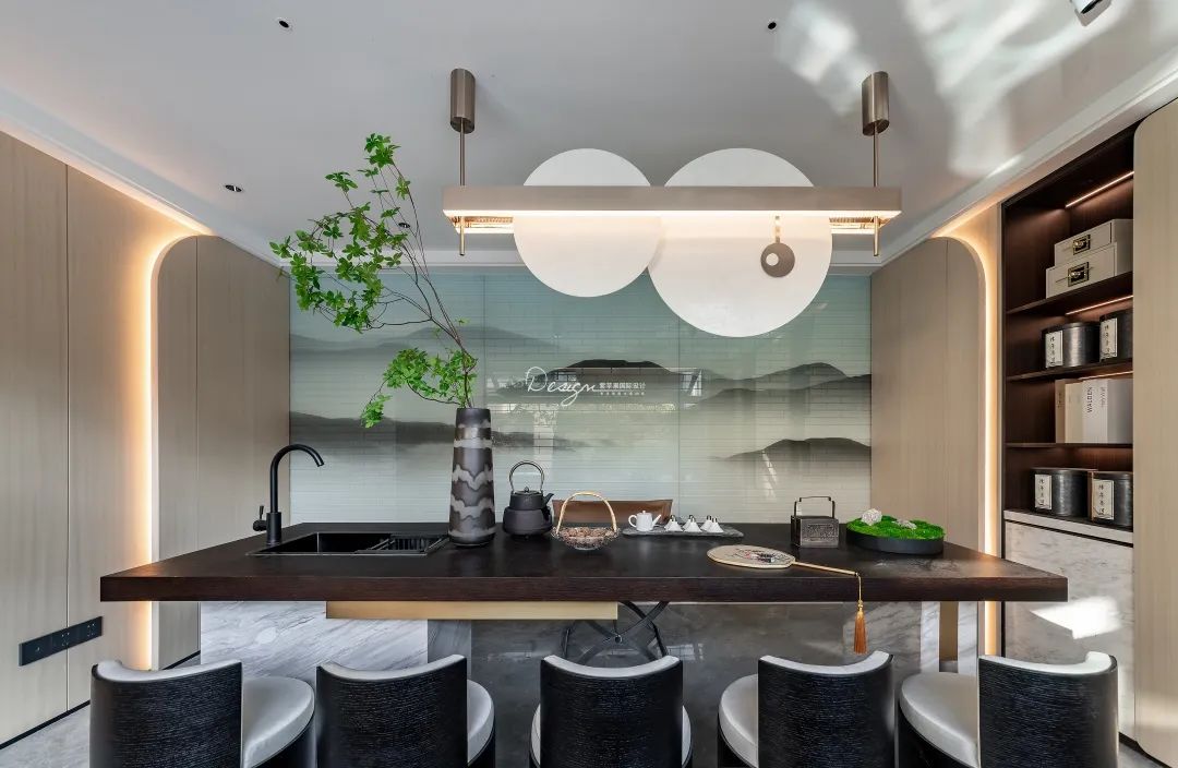 昆明玺珑湾现代轻奢样板房丨中国昆明丨紫苹果国际设计-43