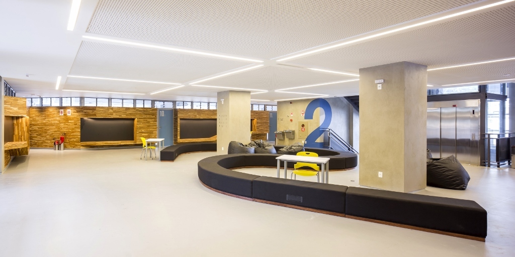 巴西 Bradesco 基金会学校 | 旧建筑新生命,垂直校园的绿色创新-84