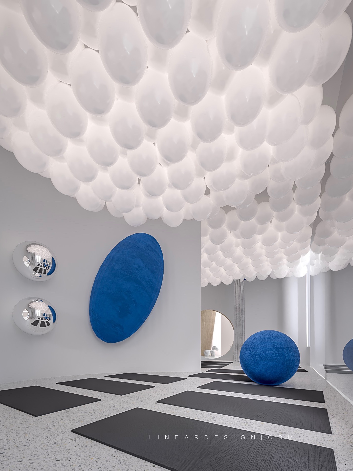 OBM 亲子培训中心，艺术属性的交互空间设计-9