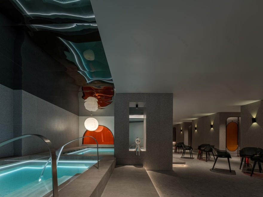 鑫元气汤泉,洗浴中心洗浴中心丨中国抚顺丨共向空间设计-28