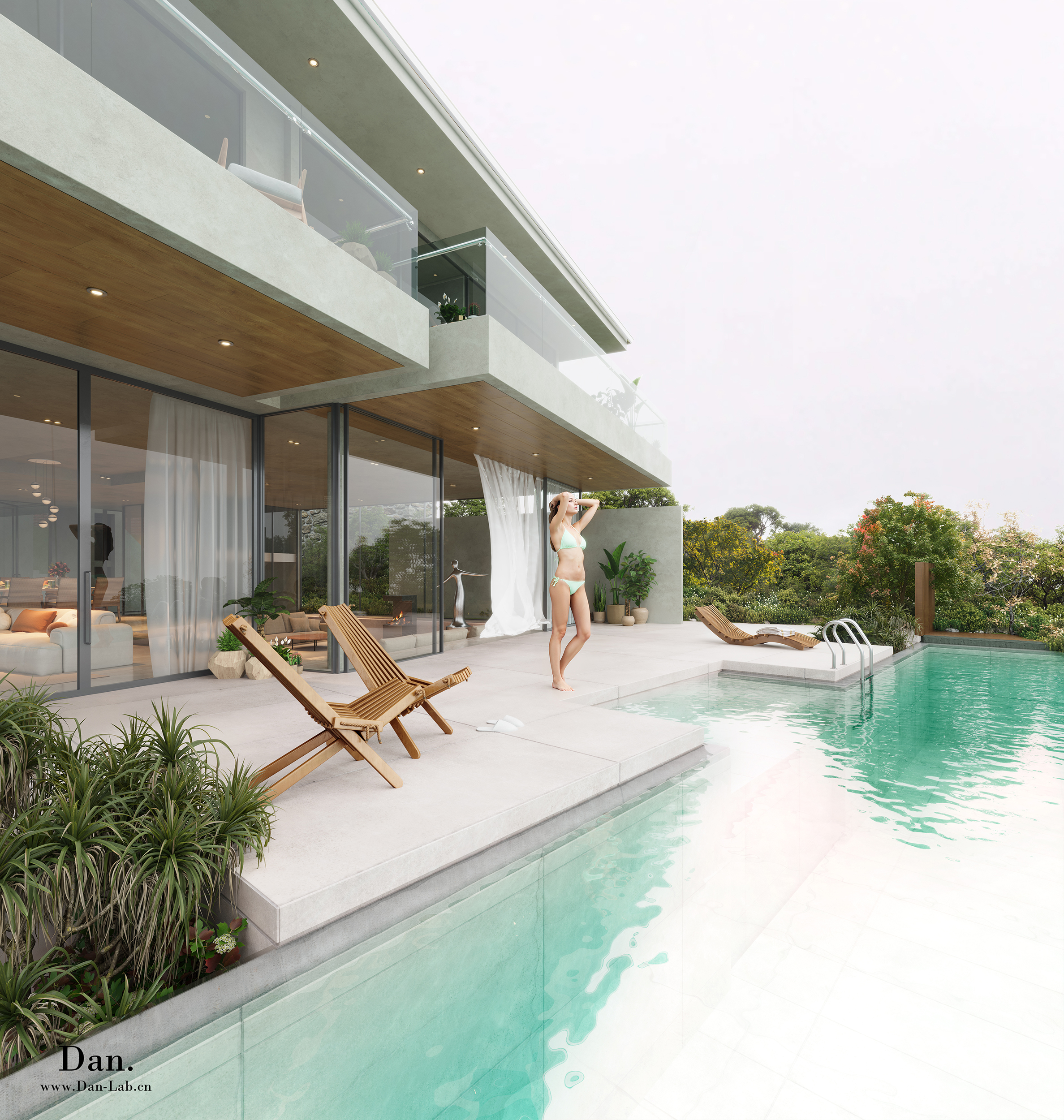 悬崖上的梦想住宅丨新西兰-8