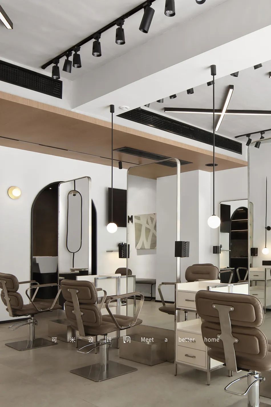 南京名派时尚美容美发 SPA 馆 - 现代时尚的空间设计-42