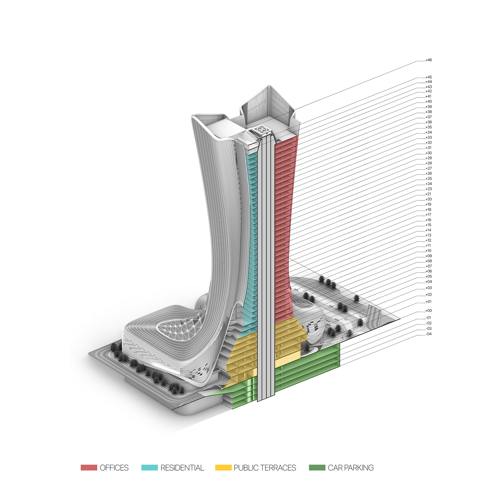 未来城市大厦丨Partner Studio + Parsha Architects-37