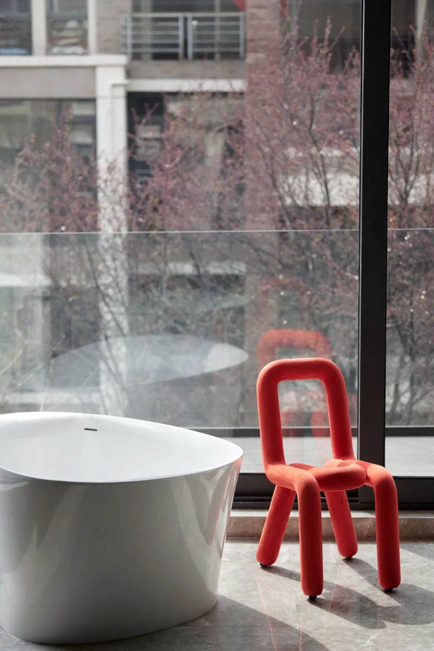 洛阳“纳景之屋” · 现代简约与自然互动的三层私宅设计丨中国洛阳丨凡本空间设计事务所-33