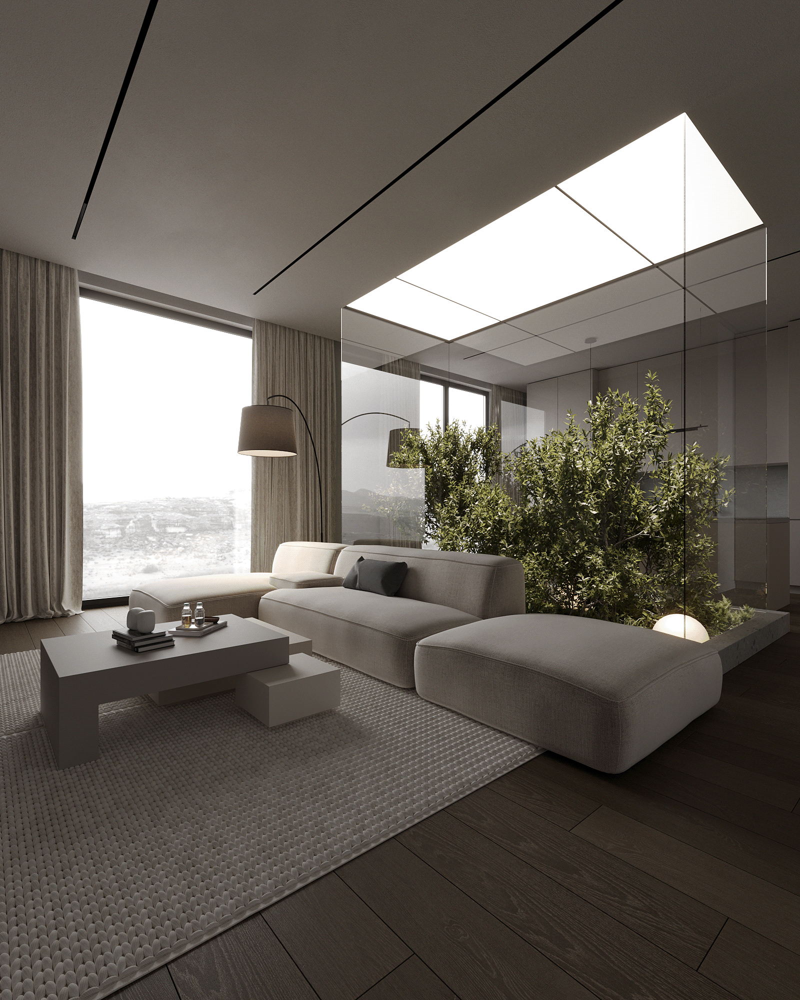 中性色系住宅设计 既高级又精致！-2