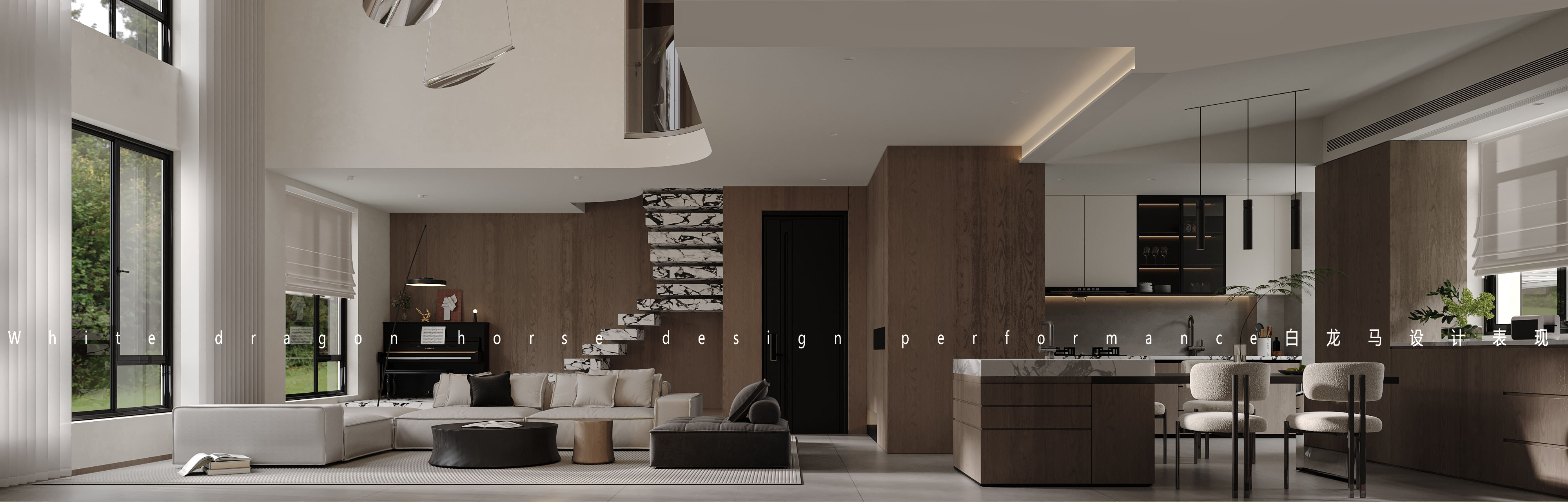 意式家装案例效果图-3