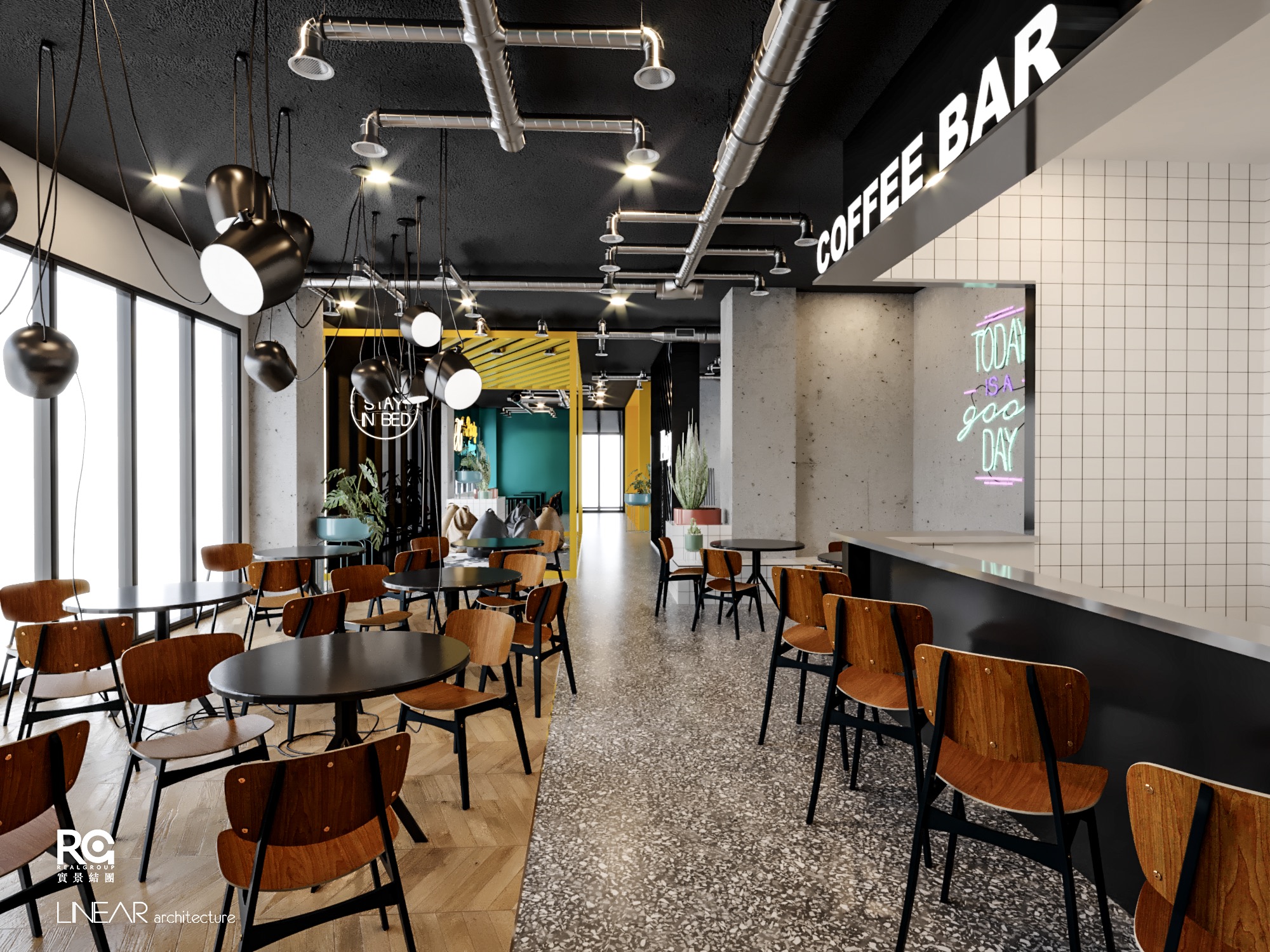 青春洋溢！青年公寓室内设计案例解析-11