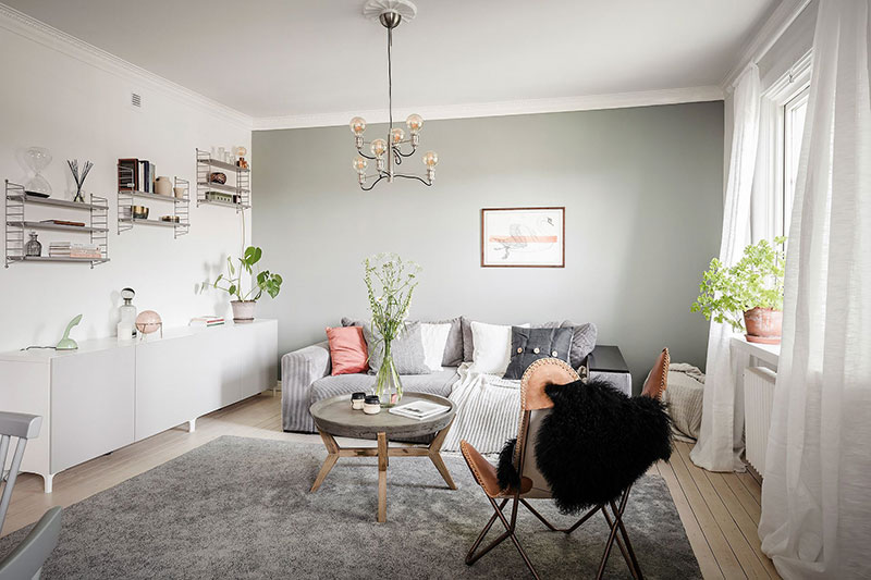 绿色乡村氛围的哥德堡公寓设计-16