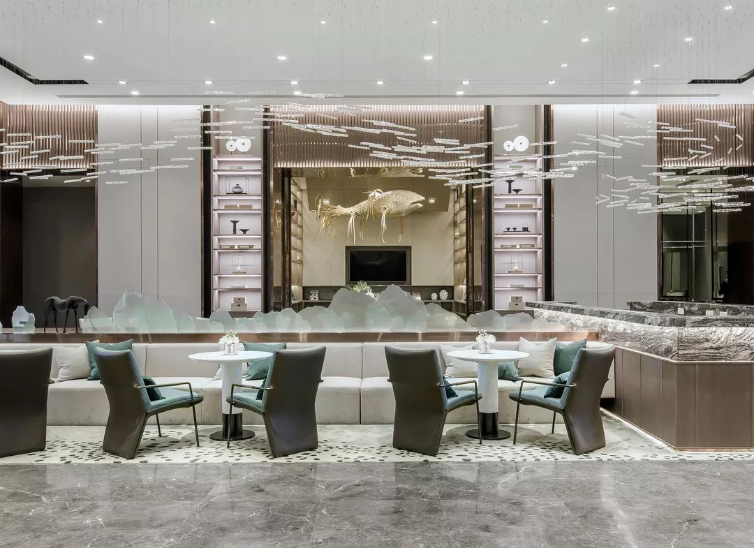 青岛天一仁和宸璟都会售楼处 | 诗意山海,东方美学-23