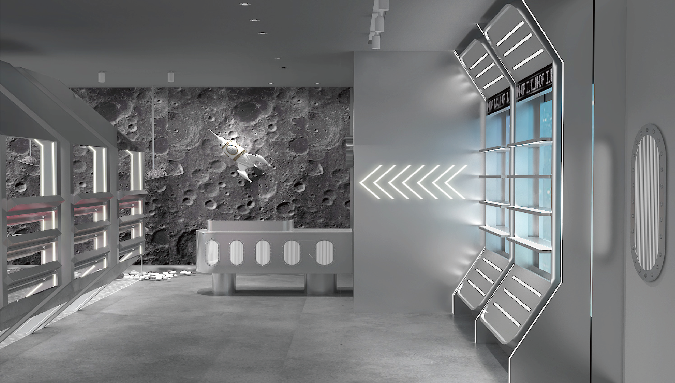 《粉港》美妆品牌空间设计品牌设计-28