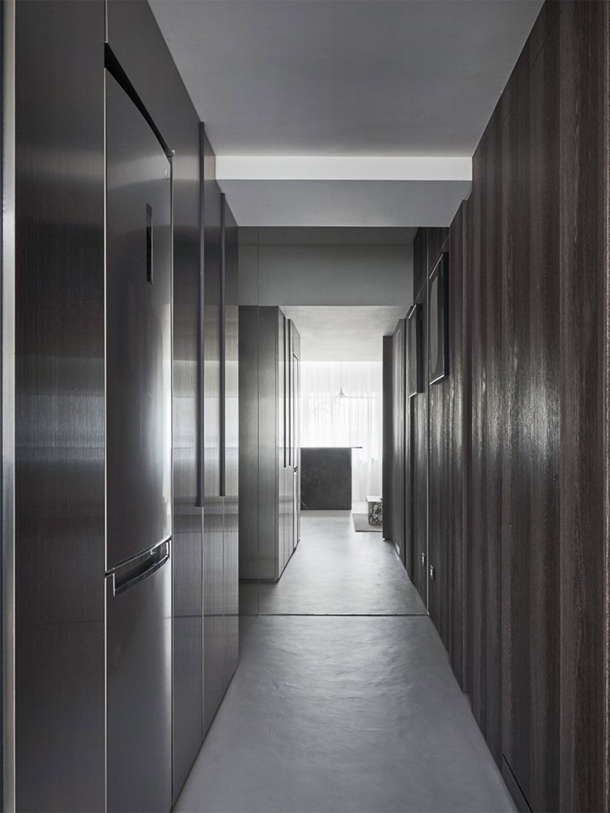 198㎡黑白经典极简的家-12