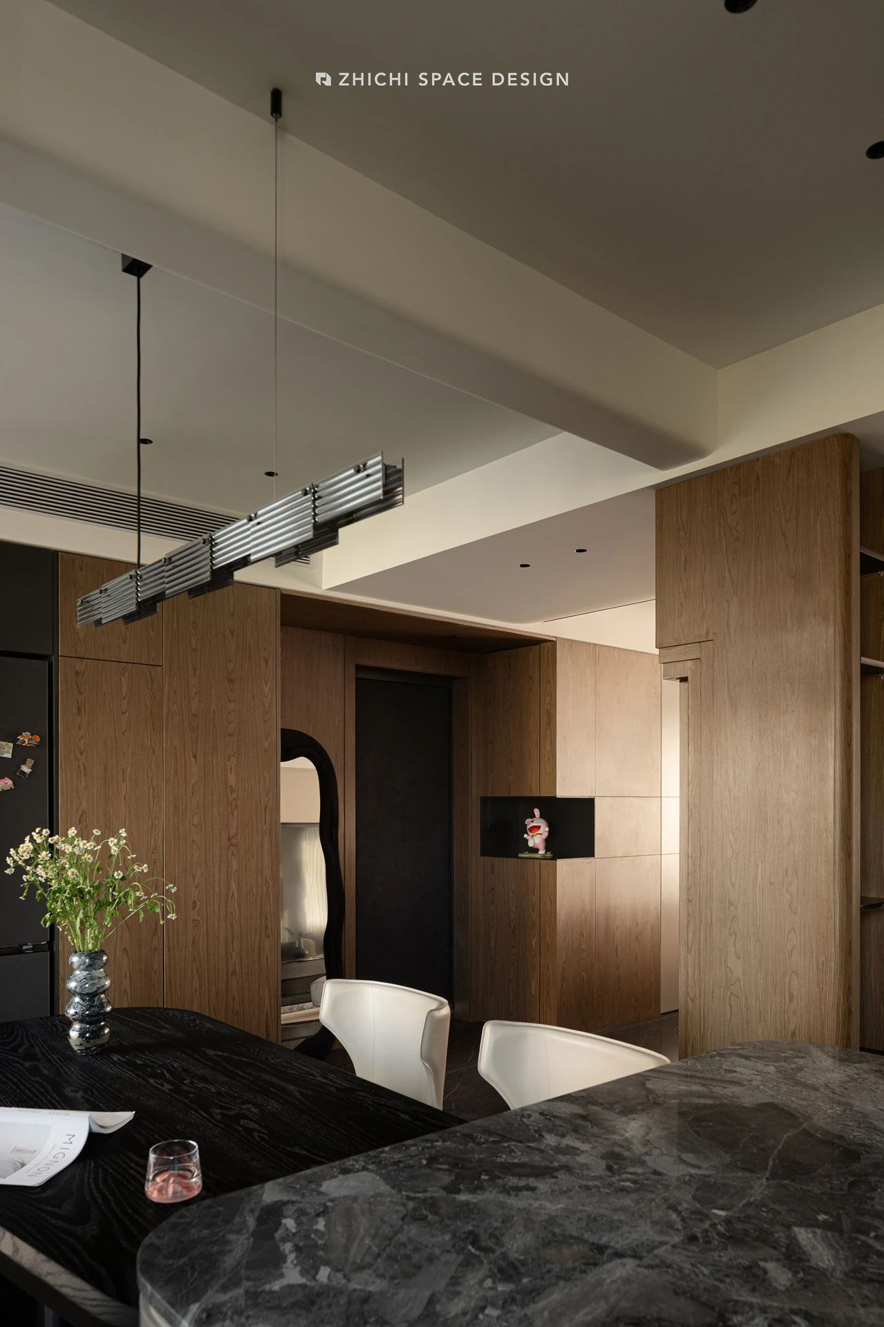 湖北独特潜水艇户型丨武汉咫尺空间设计-11