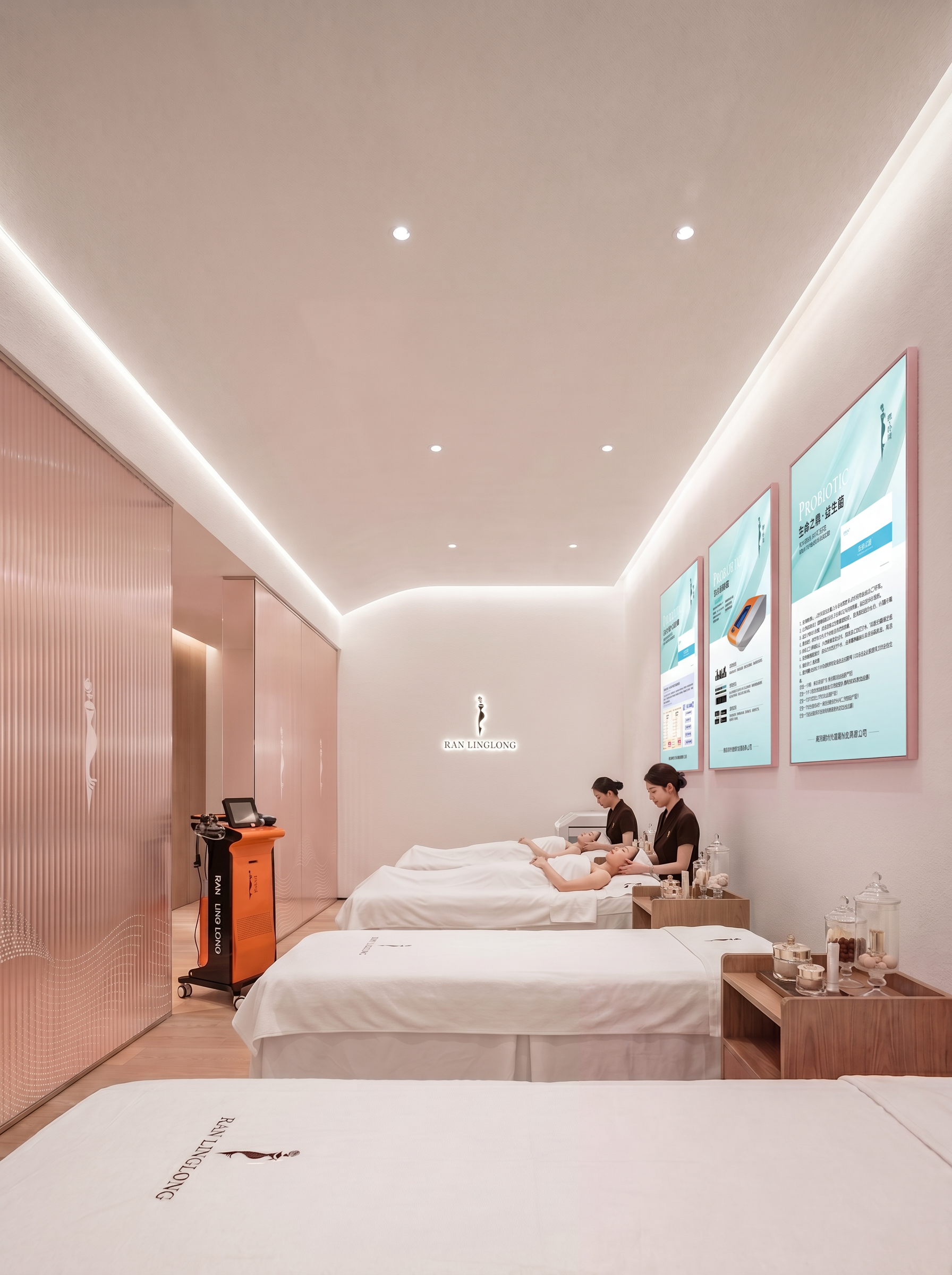 【橘鹿品牌】医美空间概念店设计-19