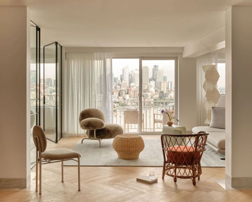 Darling Point Penthouse(达令角顶层公寓)丨澳大利亚悉尼丨Mr Mrs Elias-25