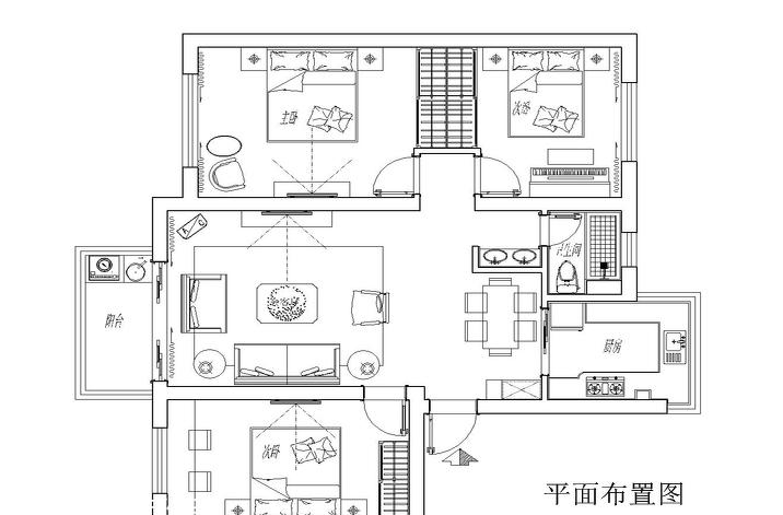 15.5 万打造大气三口之家，客厅电视背景墙成亮点-10