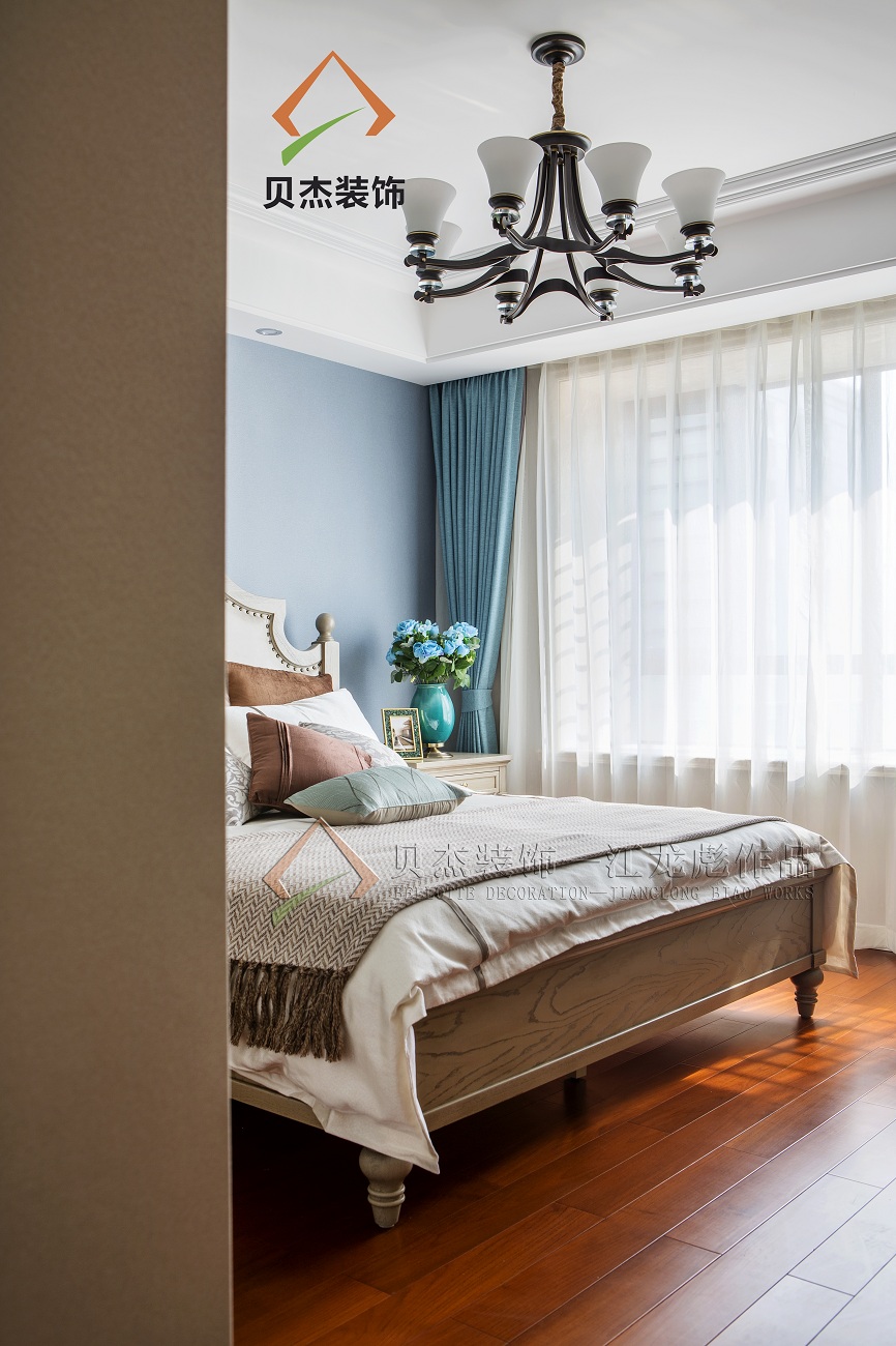 【贝杰装饰】— 天伦名苑丶美式风格《梦·绽放》-31