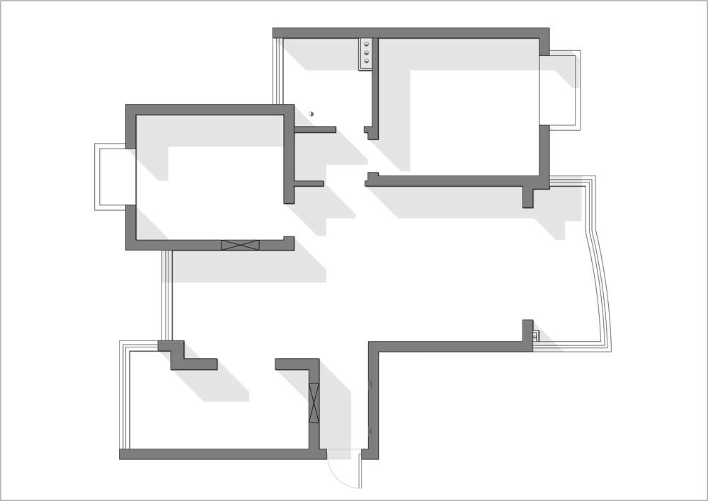 97㎡现代风，潮玩手办与书香之气融合出一个有爱的家-11