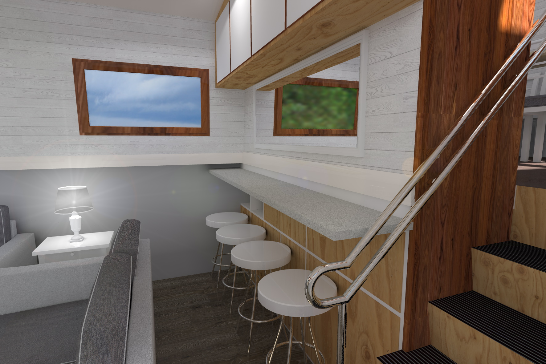 CANAL BOAT WHEELHOUSE concept 2014-53