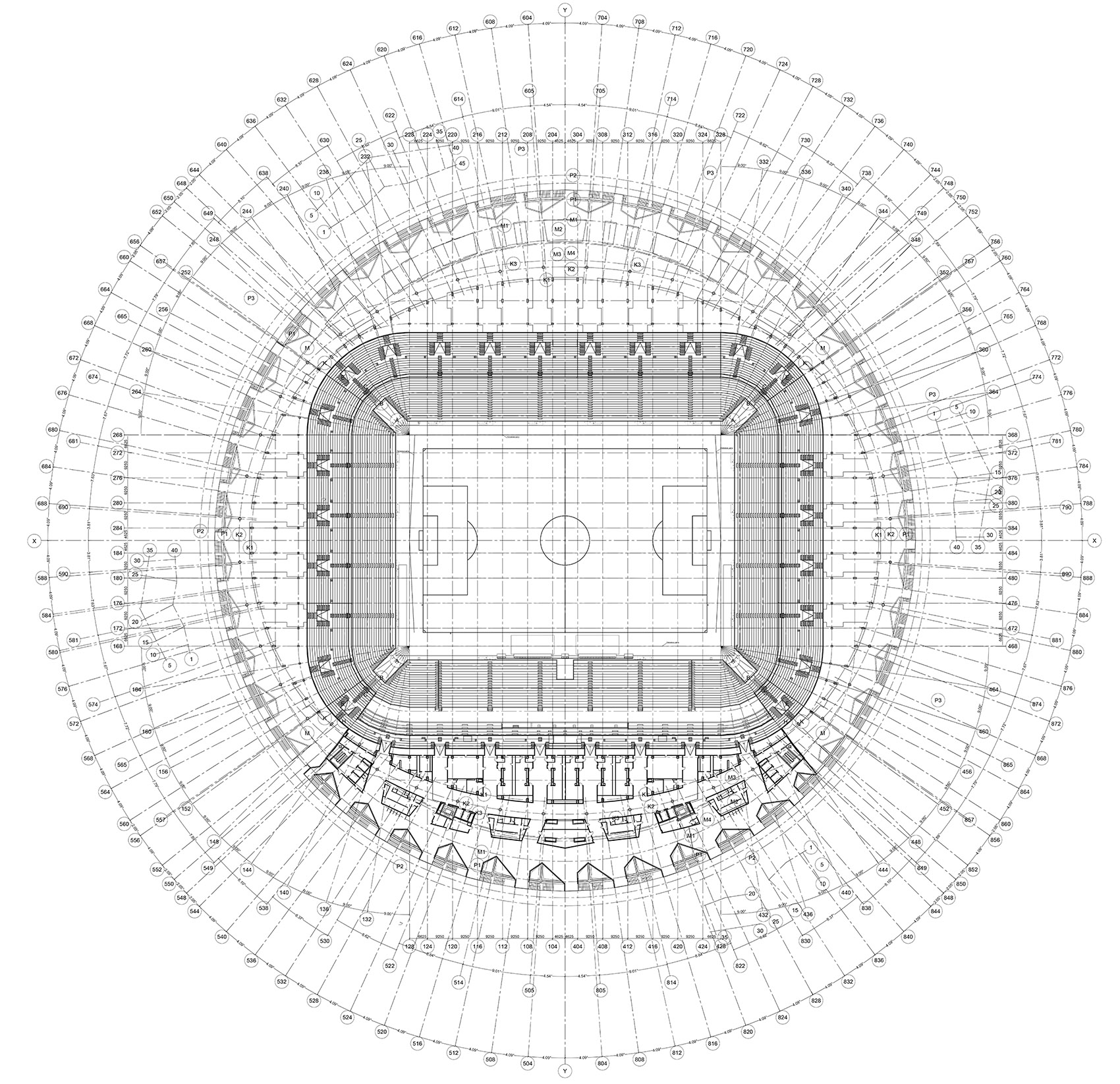 伏尔加格勒体育场，俄罗斯 / PI ARENA-80