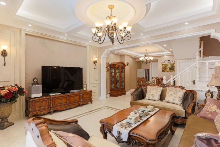 香湖 35#奢美式,高建君打造和谐居家的艺术空间-25