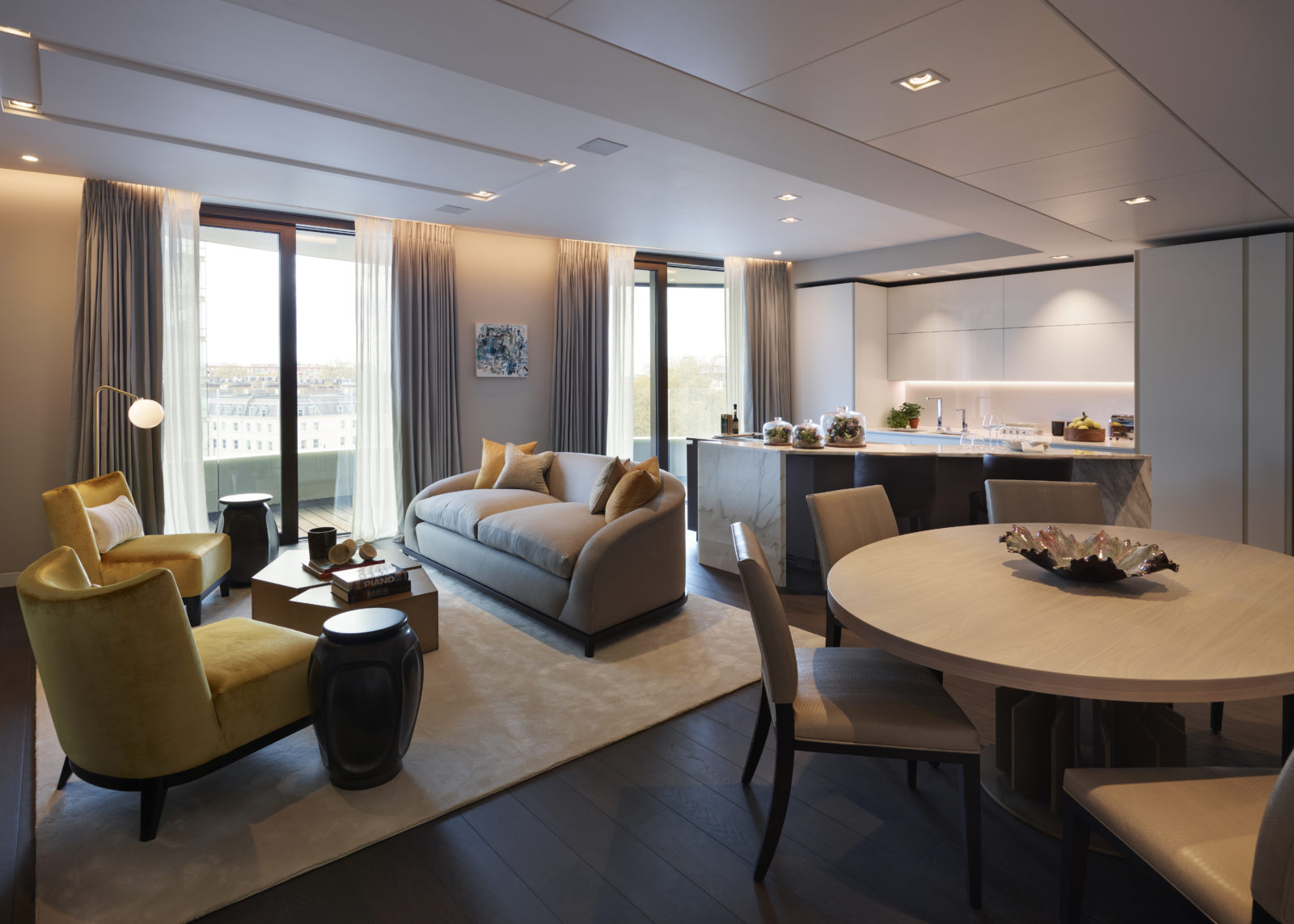 WESTMINSTER, LONDON WATERFRONT APARTMENT Fiona Barratt Interiors-1