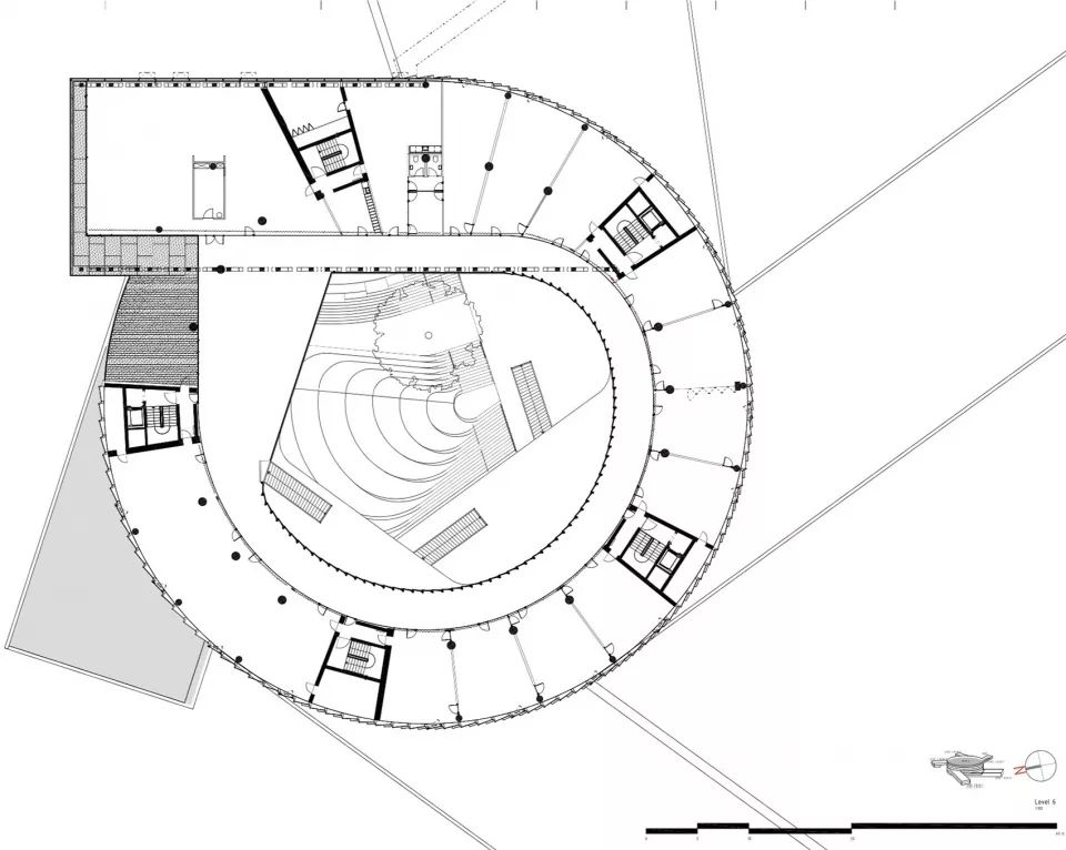 BIG 新作-GLASIR 托尔斯港学院 | 漩涡式建筑融入法罗群岛景观-68