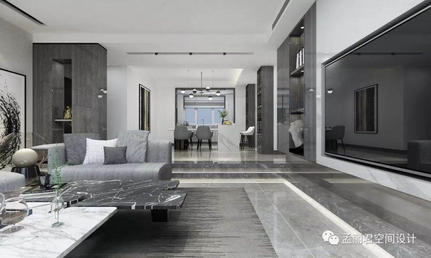 "Deni 的现代极简家居 | 黑白灰的定制生活"-13