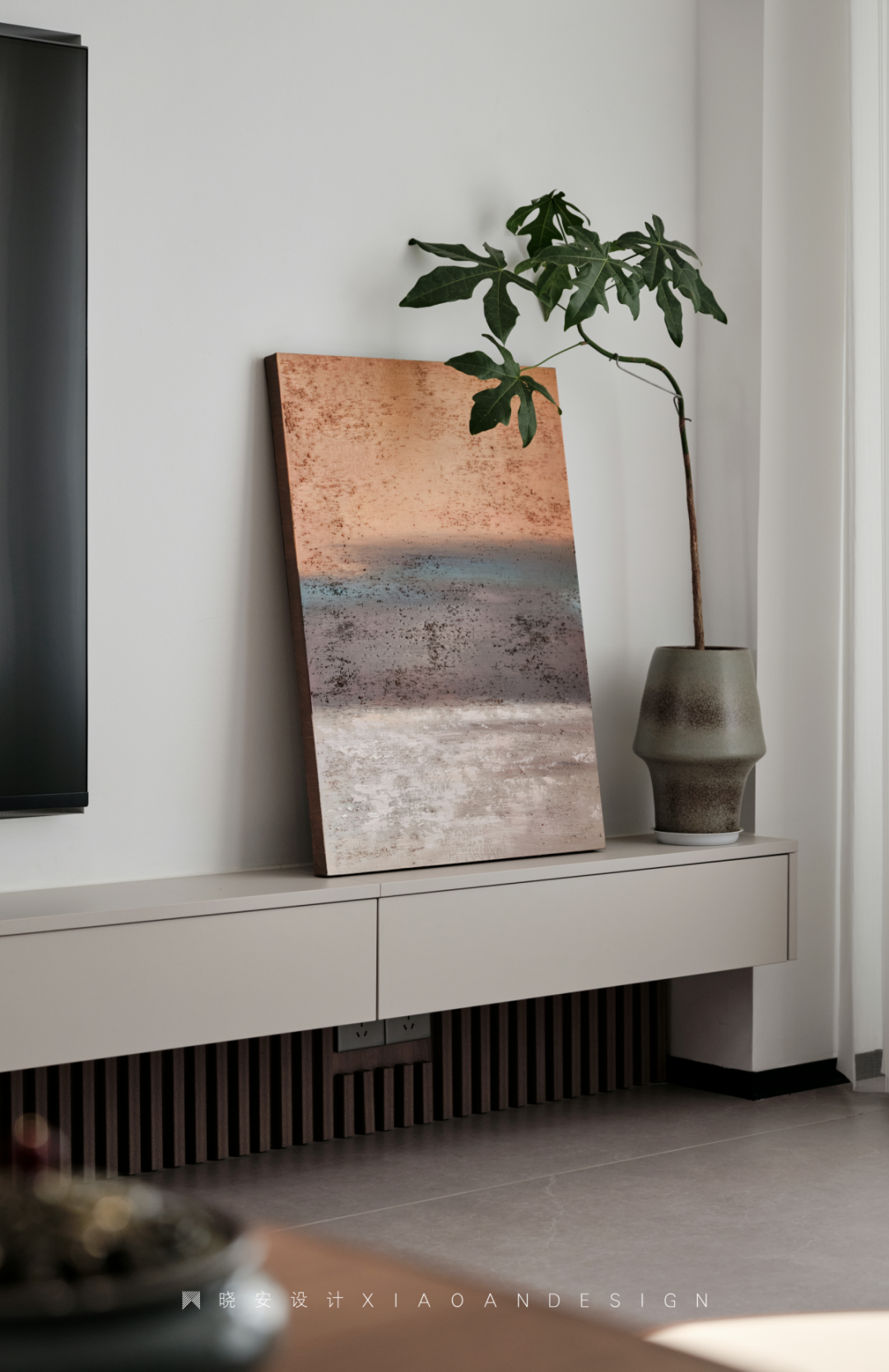 蓝色狂想曲 · 温婉和谐的现代家居设计丨晓安设计-26