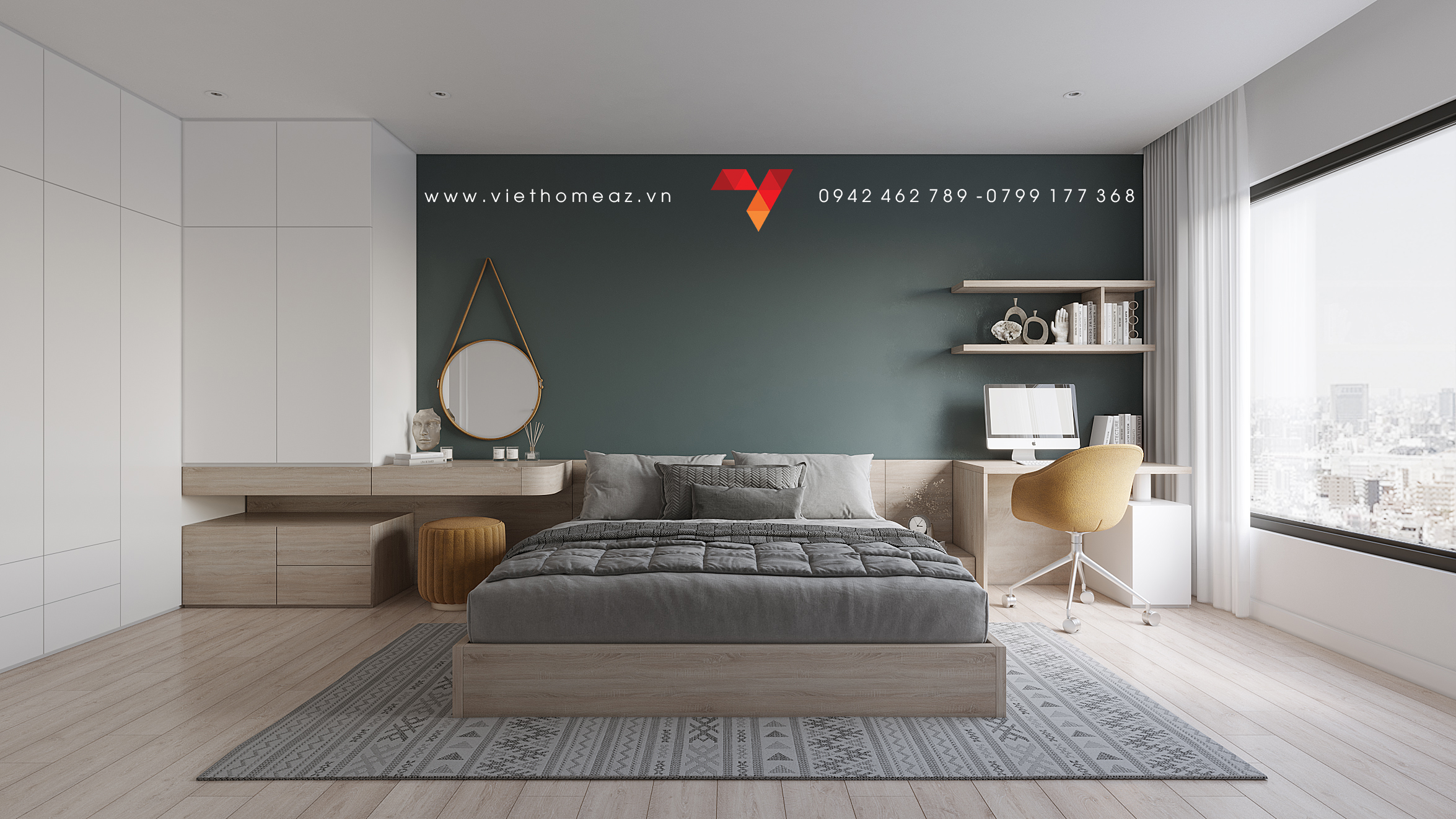 Royal City 河内公寓室内设计丨越南河内丨VietHome-16