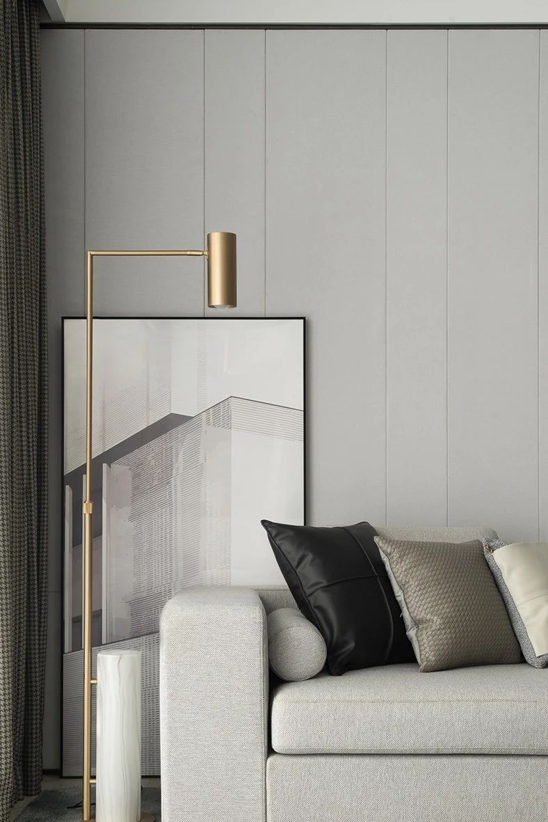 高级灰撞色搭配室内设计-27